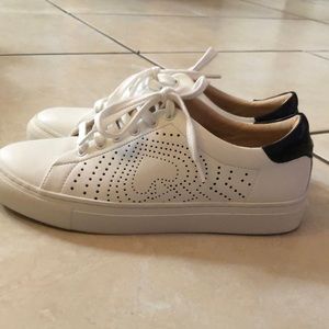 White shoes size 6 katespade .